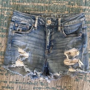 American Eagle NE(X)T Level Stretch Denim Shorts Size 4